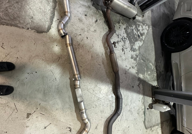 "NAME-IT" 3.5" inch Valved CATBACK Exhaust system for M240i F22