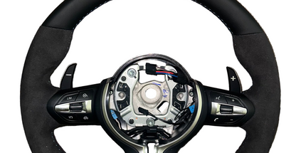 Half Alcantara Steering Wheel F-Series BMW