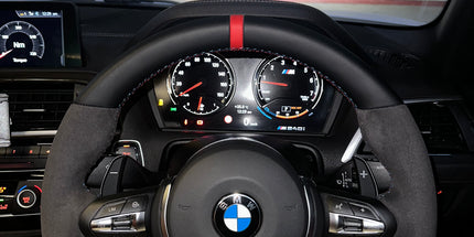 Half Alcantara Steering Wheel F-Series BMW