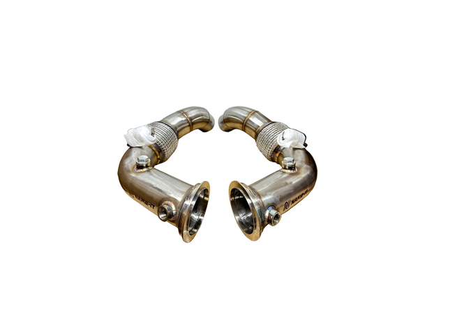 M5 F10 S63 Catless Downpipes by NAME-IT (All F1x series)