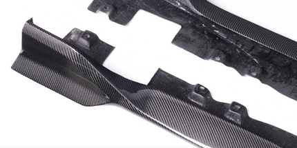 Toyota Supra A90 / A91 Carbon Fibre Side Skirt Extensions