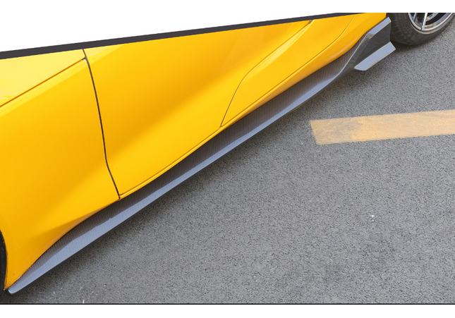 Toyota Supra A90 / A91 Carbon Fibre Side Skirt Extensions