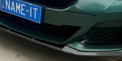 BMW 5 series G30 Carbon Fibre style Front Lip