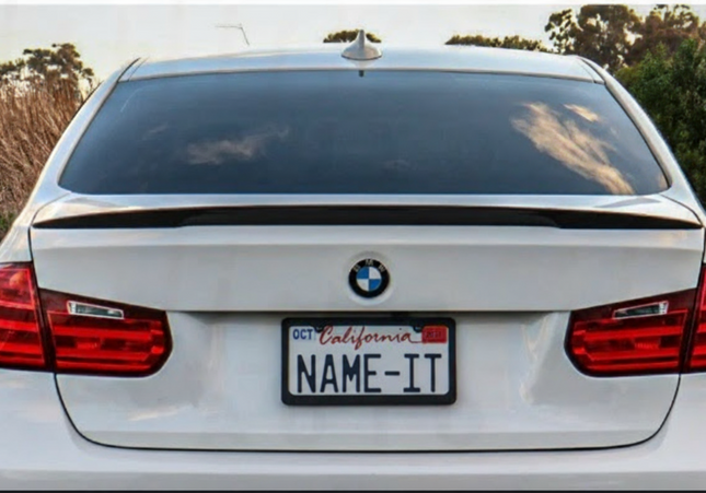 BMW F30 F80 F32 F33 F83 P Style Rear Spoiler Gloss Black