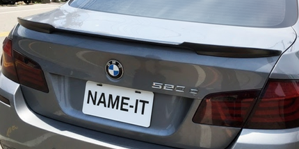 BMW F10 V Style Spoiler Gloss Black