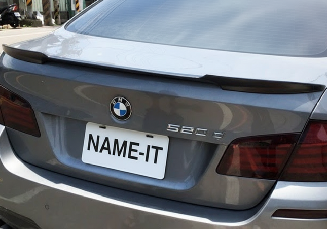 BMW F10 V Style Spoiler Gloss Black