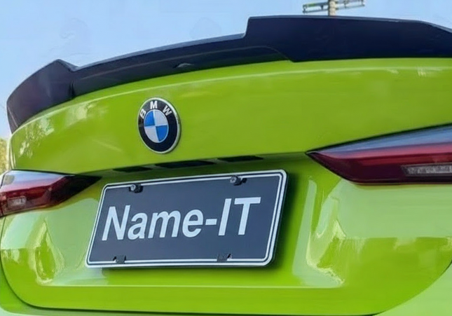 BMW G22 / G82 PSM Style Rear Spoiler Gloss Black