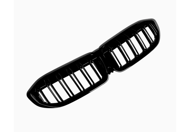 BMW G20 Double Slat Grilles Gloss Black