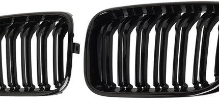 BMW X3 F25 Double Slat Grilles Gloss Black