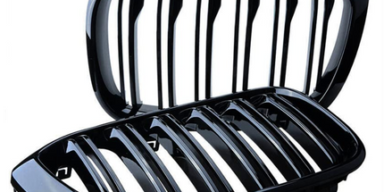 BMW X3 G01 Double Slat Grilles Gloss Black