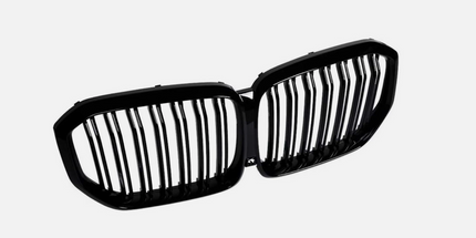 BMW X5 G05 Double Slat Grilles Gloss Black