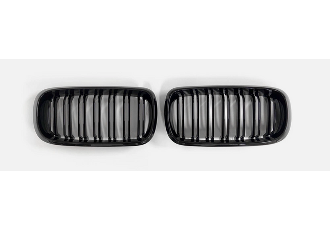 BMW X5 F15 Double Slat Grilles Gloss Black