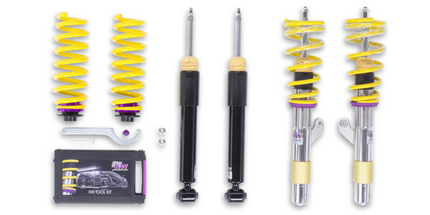 KW V2 INOX Coilover Suspension - BMW F2x / F3x X-Drive With EDC Cancellation Kit