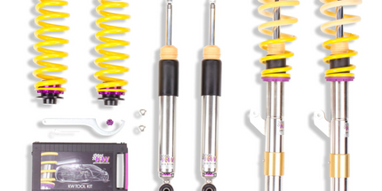 KW V3 INOX Coilover Suspension - BMW F2x / F3x RWD with EDC Cancellation Kit