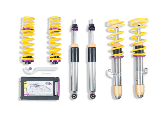 KW V3 "Inox-line" Coilover suspension for BMW F87 M2 / M2C