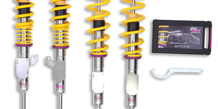 KW V3 INOX Coilover Suspension - BMW G30 5-Series RWD With EDC Cancellation Kit