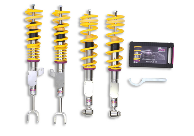 KW V3 INOX Coilover Suspension - BMW G30 5-Series RWD With EDC Cancellation Kit
