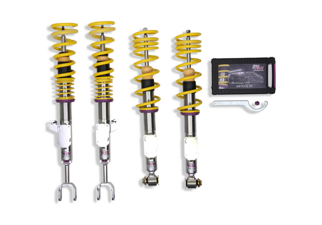 KW V3 INOX Coilover Suspension - BMW F12/F13 6-Series RWD NO EDC