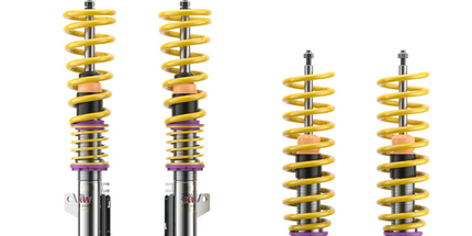 KW V3 INOX Coilover Suspension - BMW F10 X-Drive With EDC Cancellation Kit