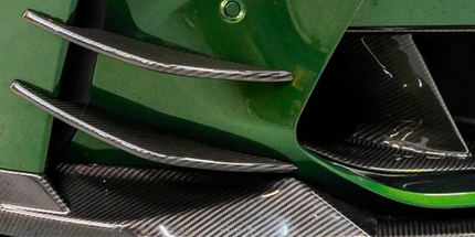 BMW M3 / M4 G80 G81 G82 G83 Front Canards Carbon fibre