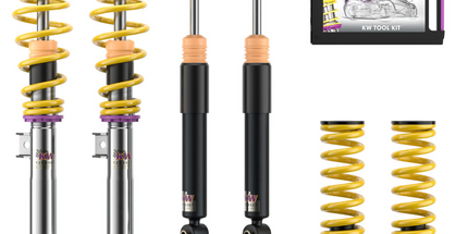 KW V3 INOX Coilover Suspension - BMW F12/F13 6-Series RWD With EDC Cancellation Kit