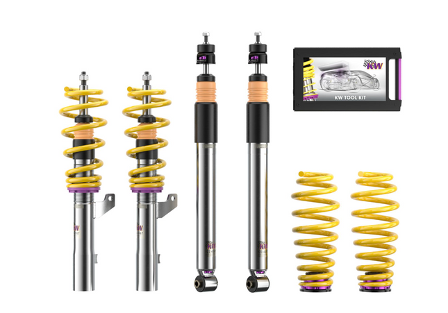 KW V3 INOX Coilover Suspension - BMW G30 5-Series X-Drive With EDC Cancellation Kit
